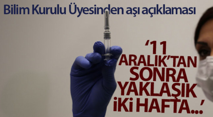 Bilim kurulu üyesinden önemli aşı açıklaması