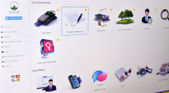 Osmangazi'den online yapılandırma kolaylığı