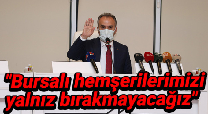 Büyükşehir Bursalıların yanında