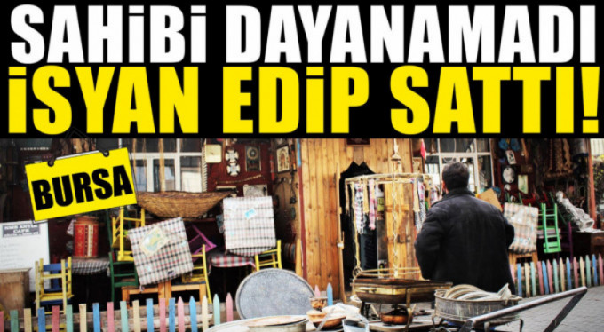 Gözü gibi baktığı antikaları hurdacıya sattı