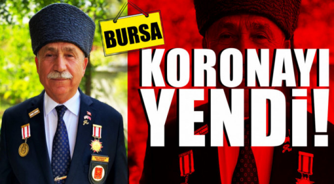 Kıbrıs gazisi koronayı yendi