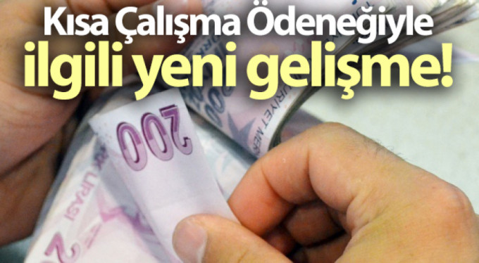 Kısa çalışma ödeneği başvuru süresi Resmi Gazete'de