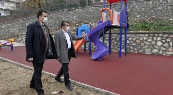 Osmangazi'den Uludağ yamaçlarına çocuk parkı