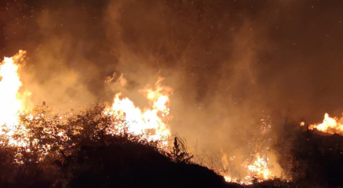 Bursa'da korkutan yangın