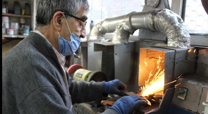 Paslanan bıçaklara rağbet arttı