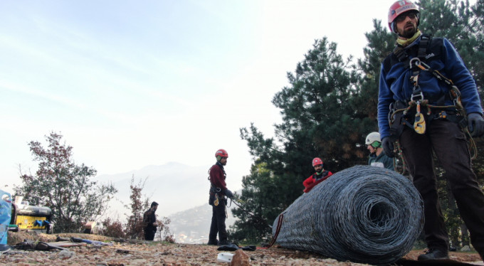 Uludağ'ı çelik telle kaplıyorlar