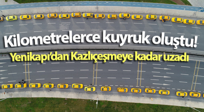 Taksicilerin taksimetre çilesi