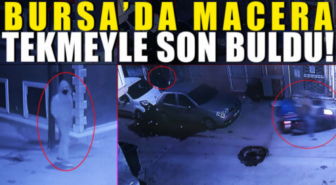 Pizzacının motosikletini böyle çaldı