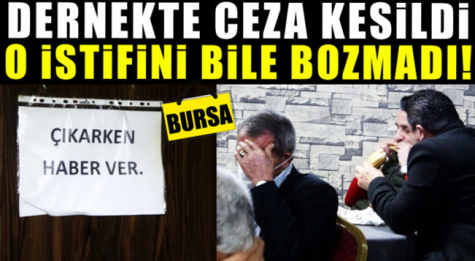 Kumar baskınında polis ceza keserken ekmek arası döner yedi