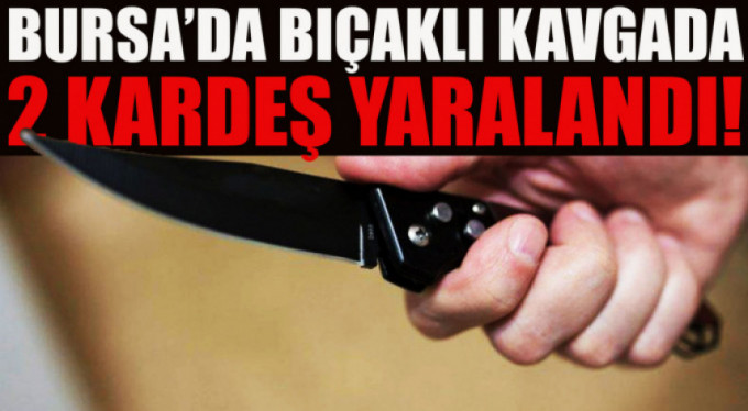 Hem kardeşini hem kendisini yaraladı