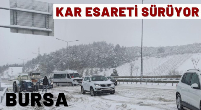 Bursa'da kar esareti