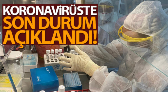 Türkiye'de son 24 saatte 6.818 koronavirüs vakası tespit edildi