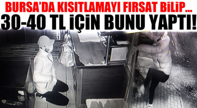 Büfe faresi kameralara yakalandı