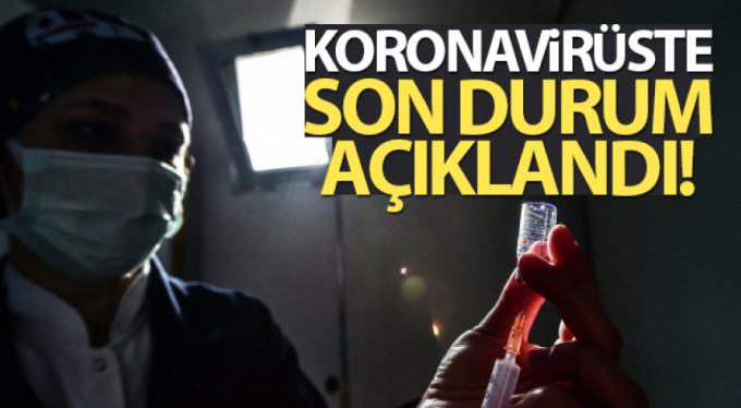 Türkiye'de son 24 saatte 6.871 koronavirüs vakası tespit edildi