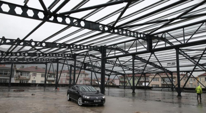 Çatıya spor salonu projesi