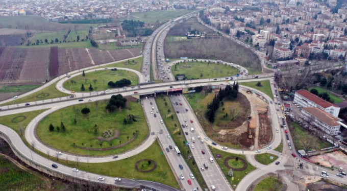 Bursa'nın merkezinde trafik düzenlemesi