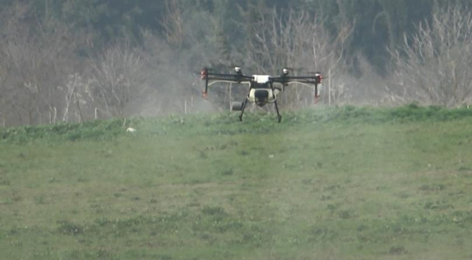 Bursa'da tarımda drone teknolojisi