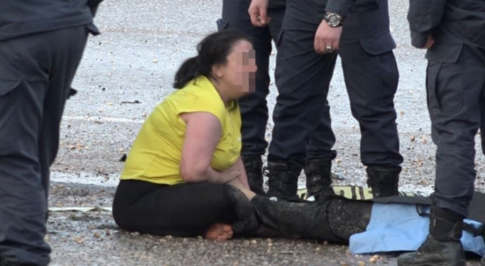 Kazada ölen eşe en acı veda