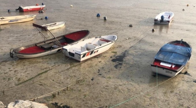 Gemlik Sahilini gören şaşkına dönüyor