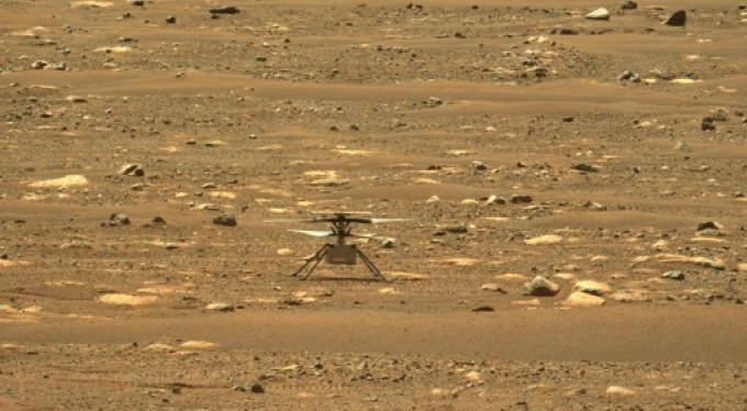 NASA helikopteri Ingenuity Mars'ta ilk uçuşunu yaptı