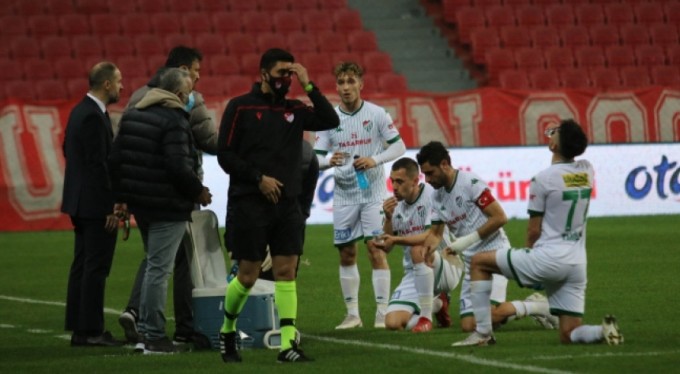 Samsunspor - Bursaspor maçına iftar arası
