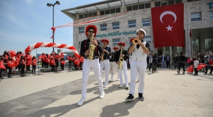 Nilüfer'de 23 Nisan gururla kutlandı