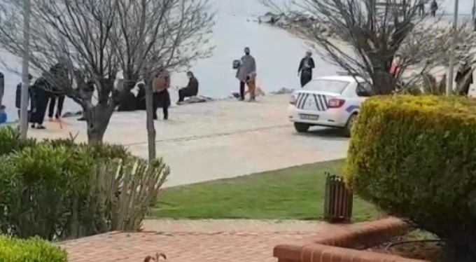 Polis uyarısını bile dikkate almadılar..!