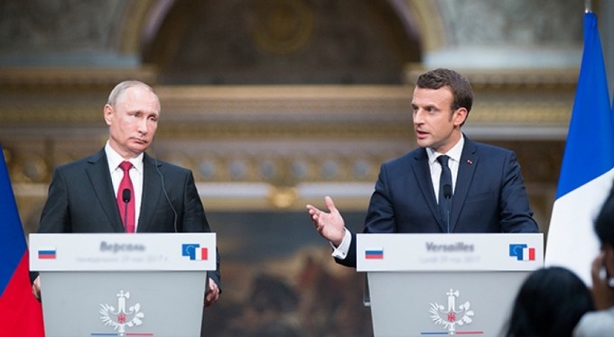 Putin ve Macron'dan kritik görüşme