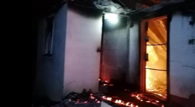 Bağ evi yangınında 1 kişi öldü