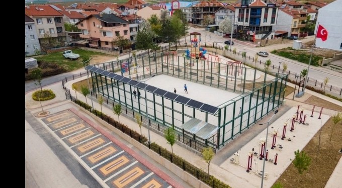 Kendi elektriğini üreten park hizmete giriyor