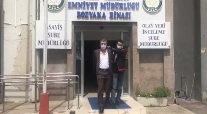 Katil zanlısı mutfak dolabından çıktı
