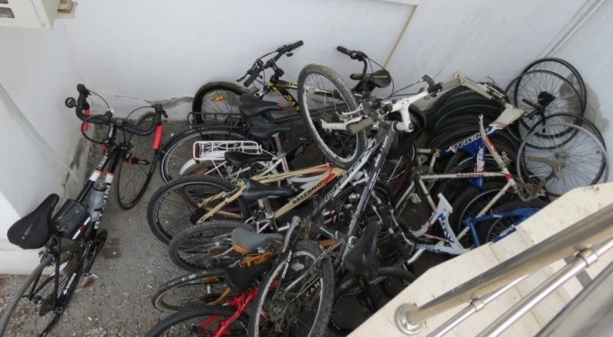Çaldığı bisikletleri hurdacıya satmış