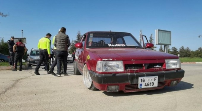 Modifiye tutkunu gence yine ceza yağdı