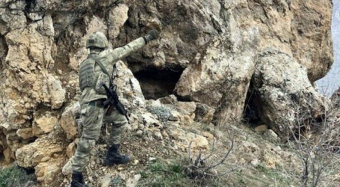 Mehmetçik, teröristlerin inlerini böyle aradı