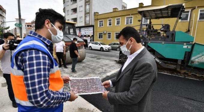 Osmangazi'den kısıtlamada asfalt seferberliği