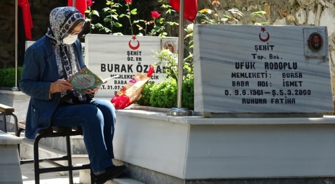 Bursalı şehit anneleri bayram öncesi oraya koştu