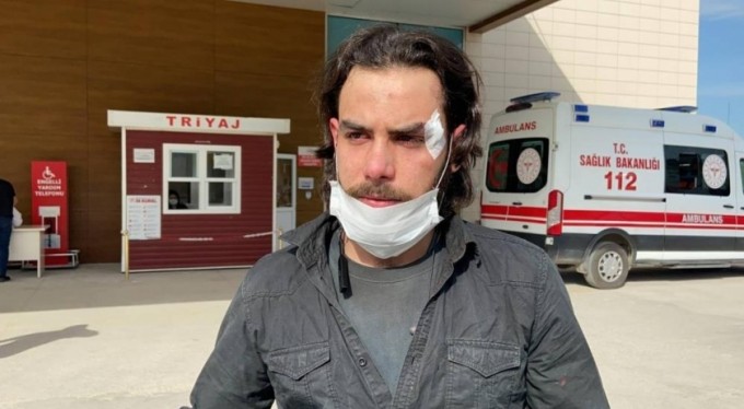 Vicdansız patron,hakkını isteyen işçiyi hastanelik etti