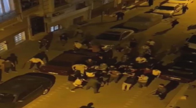 Laf atma kavgası meydan savaşına döndü. O anlar...