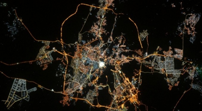 Fransız astronottan uzaydan 'Kabeli' fotoğrafla bayram mesajı