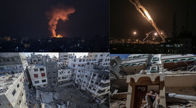 İsrail'den Gazze Şeridi'ne hava ve kara operasyonu! İşte son haberler