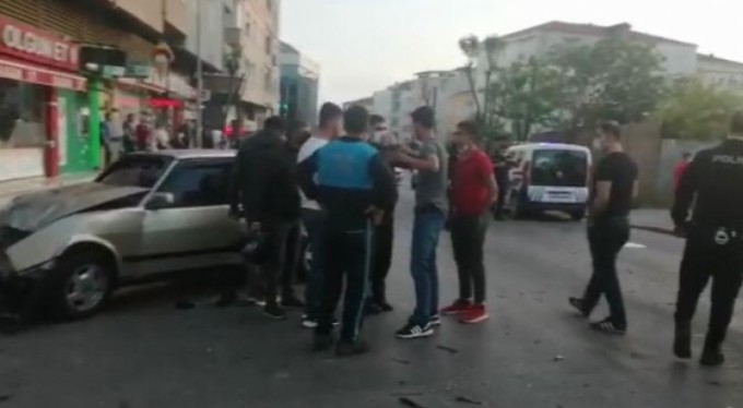 Driftiniz batsın! Trafik magandası dehşeti; 3 yaralı