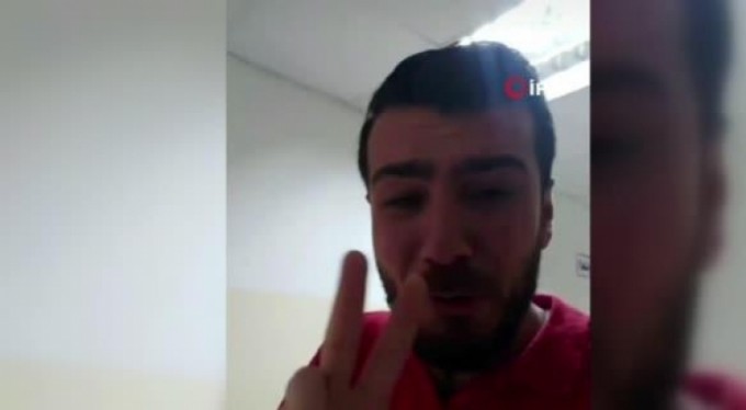 Filistinli şehitlerin fotoğrafını çekiyordu, sonra...