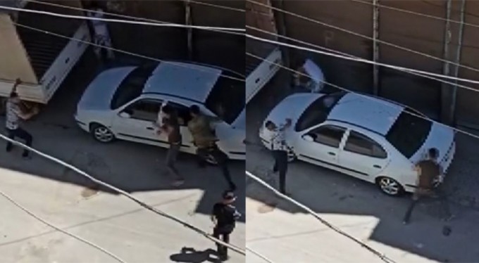 Bıçaklı, satırlı kavgada taş ve sopalar havada uçtu