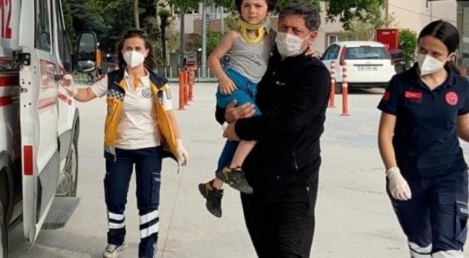 Bursa'da feci kaza, 3'ü çocuk 4 kişi yaralı