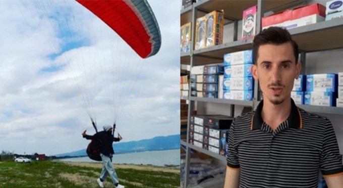 Paraşütçüyü son görüntüleyen kişi konuştu: Rüzgar savuruyordu