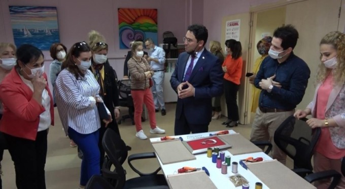 Bursa'da suça sürüklenen çocuklar için özel atölye