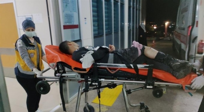 Bursa'da gece yarısı pompalı depşeti