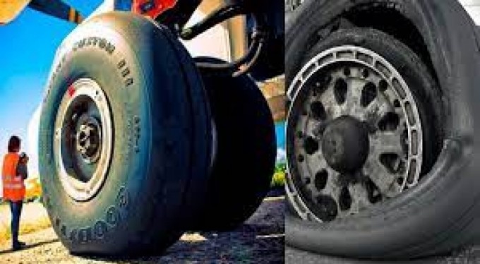 Almanya'ya kaçmak için uçak lastiklerinin arasına saklandı