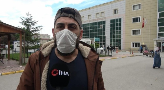 Bursalı acılı baba, ikizlerinin uyanmasını bekliyor