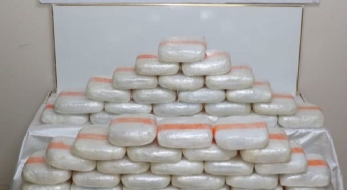 101 kilo eroin ele geçirildi